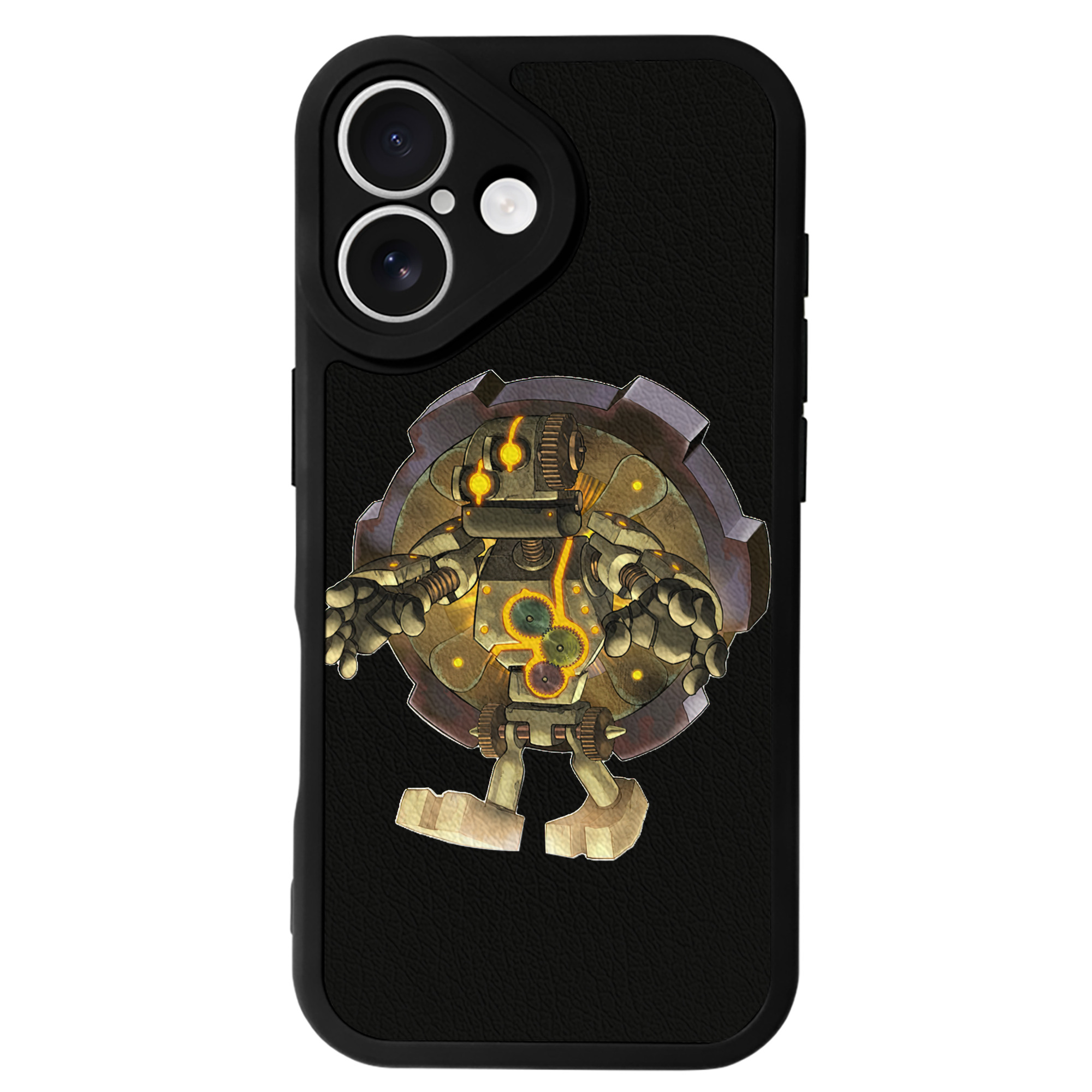 遊☆戯☆王 Yu-Gi-Oh! 【iPhone 16シリーズ対応】シリコンスマホケース（レザー調） 材質：シリコン